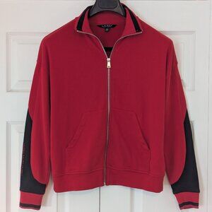 Lauren Ralph Lauren Women's Red Sweater - Full Zip - Size S
